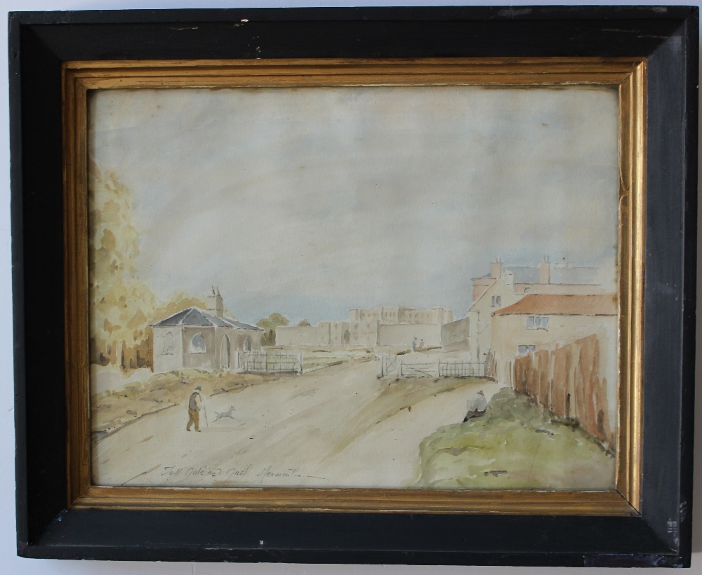 19th century British School
Toll Gate and Gaol, Monmouth
Watercolour
30. - Image 2 of 4