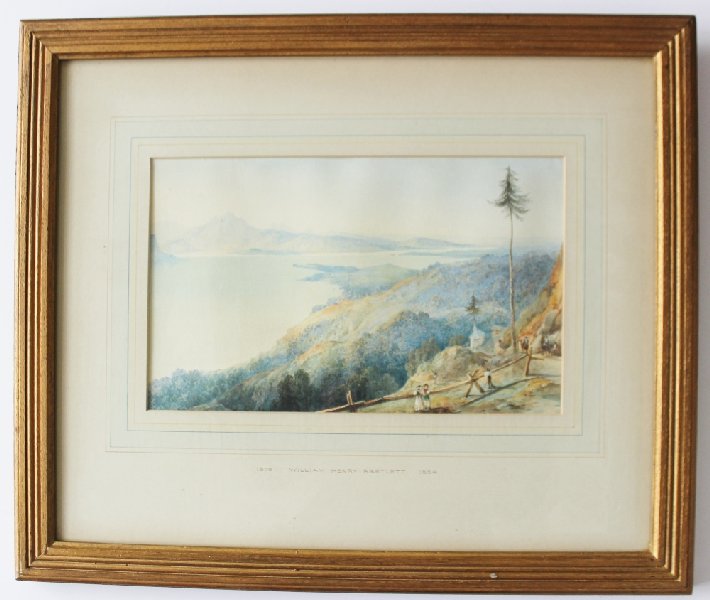 William Henry Bartlet
A coastal scene
Watercolour
Inscribed to the mount
18. - Image 2 of 4