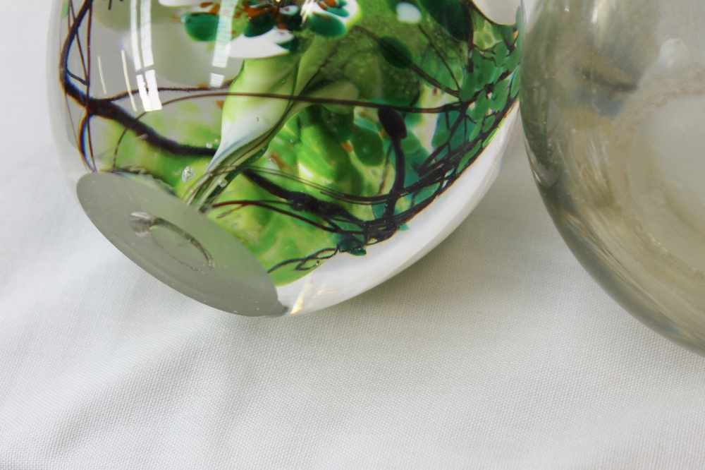 Two Karlin rushbrooke coloured glass paperweights, - Image 5 of 6