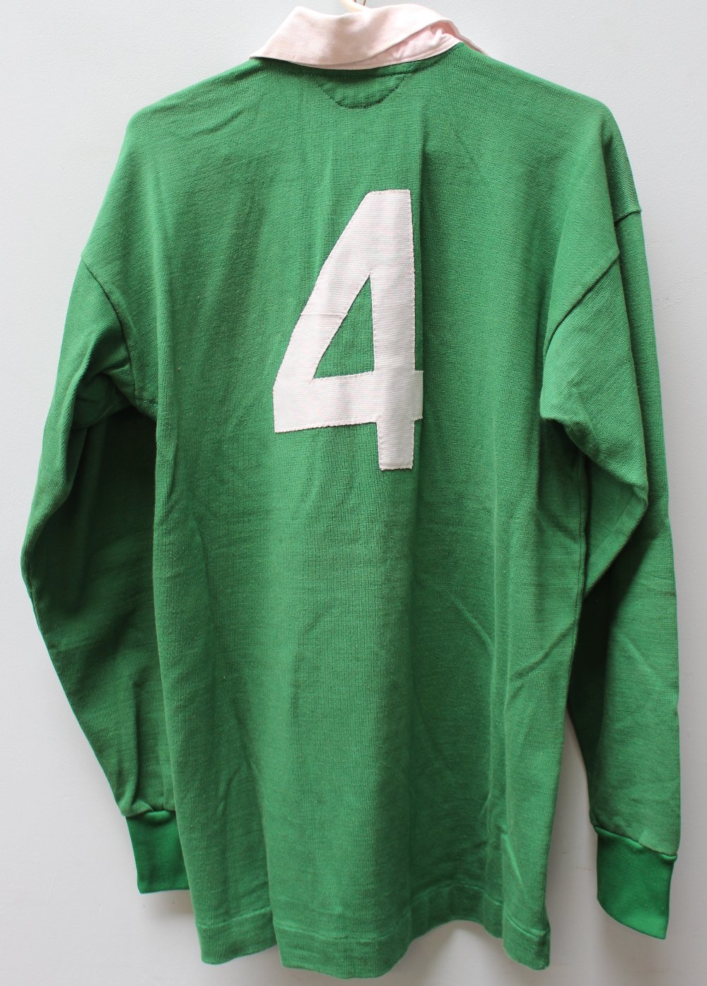 Allan Martin - An Irish International match worn jersey, embroidered with a shamrock and the No. - Image 3 of 3