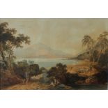 Copley Fielding
Loch Katherine, Highlands of Scotland
Watercolour
Signed and dated 1835
30 x 46cm