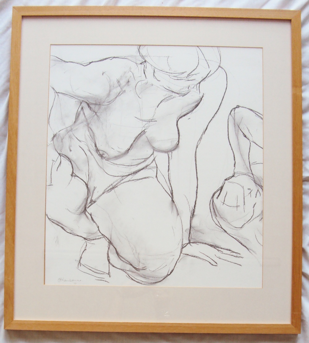 Christine Fairbairns
Crouching figure
Charcoal
Signed and label verso
52.5 x 46. - Image 2 of 4