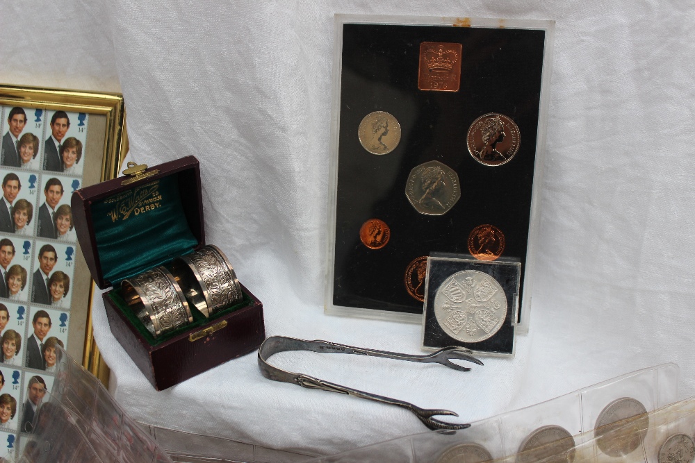 Assorted coins including crowns, an American 1921 dollar, decimal sets, pennies, - Image 3 of 4