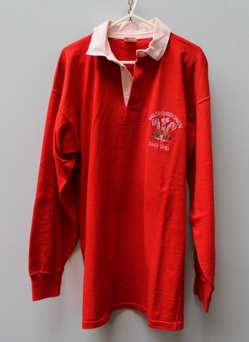 Allan Martin - A Welsh rugby jersey, - Image 2 of 3