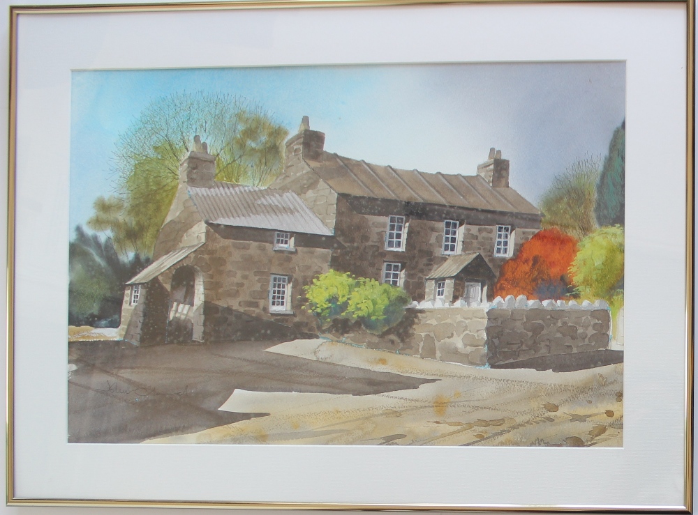 John Cleal
Pembrokeshire farmhouse
Watercolour
Signed and label verso
39 x 58cm - Image 3 of 7