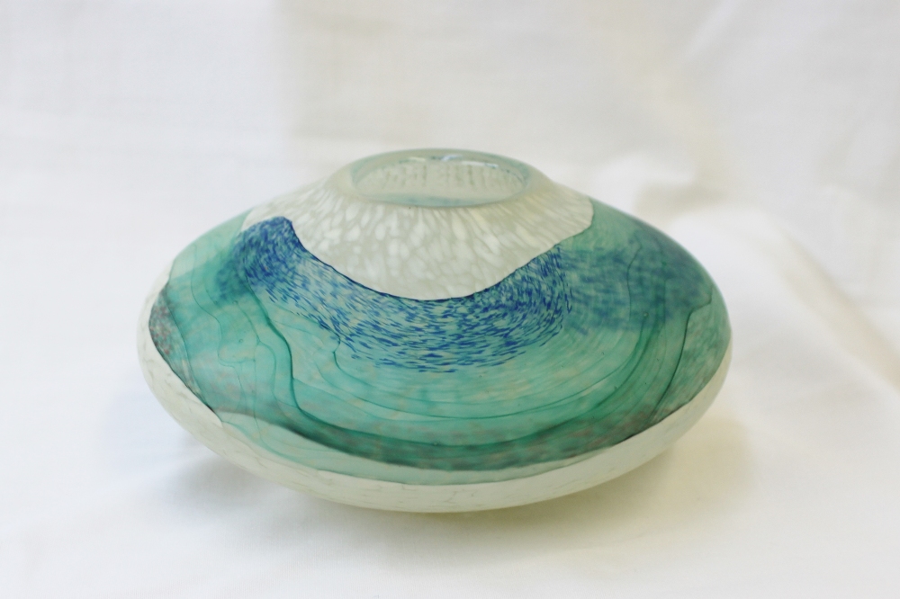 Siddy Langley Glass, a glass paperweight of flattened form, - Image 2 of 16
