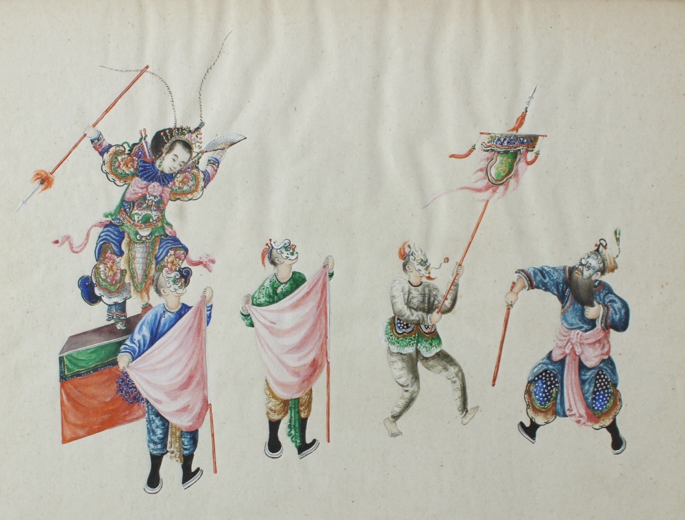 20th century Chinese School
Warriors and dancers
Watercolour
21. - Image 3 of 8