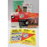 1983 - seven British Lions rugby programmes including v New Zealand on 4th June,