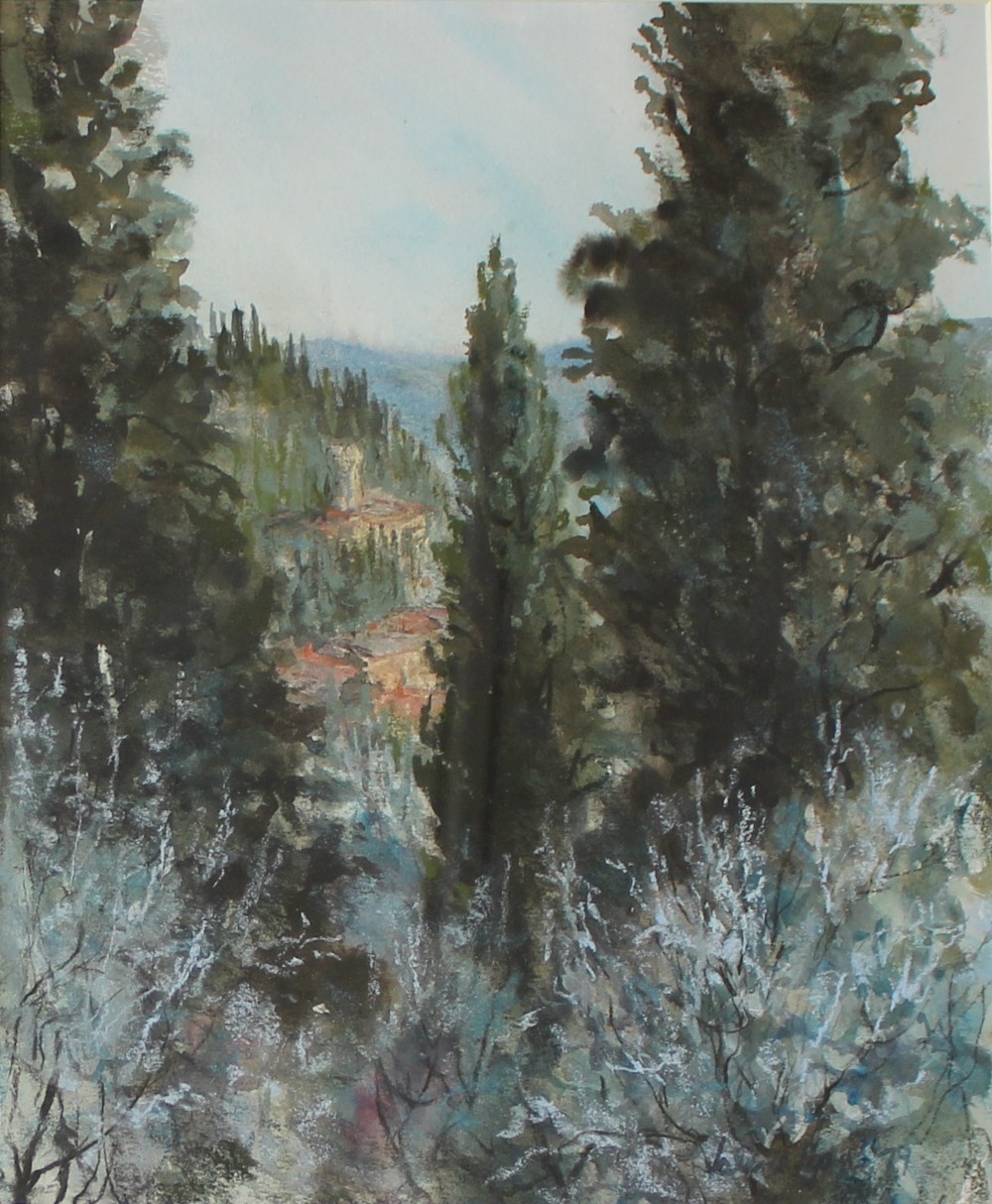 Valerie Ganz
A continental landscape scene
Pastels
Signed and dated '79
46 x 38cm

***ARTISTS
