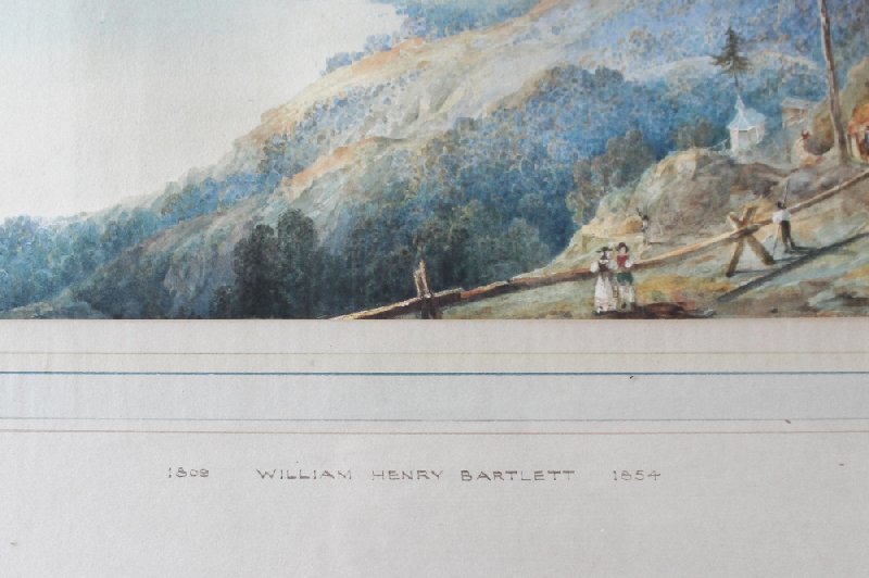William Henry Bartlet
A coastal scene
Watercolour
Inscribed to the mount
18. - Image 3 of 4