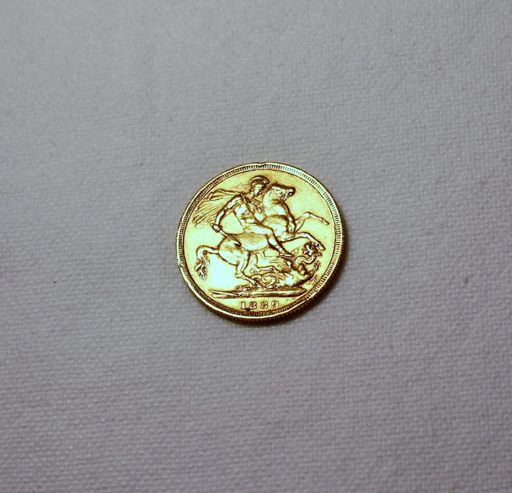 A Victorian gold sovereign, - Image 2 of 2