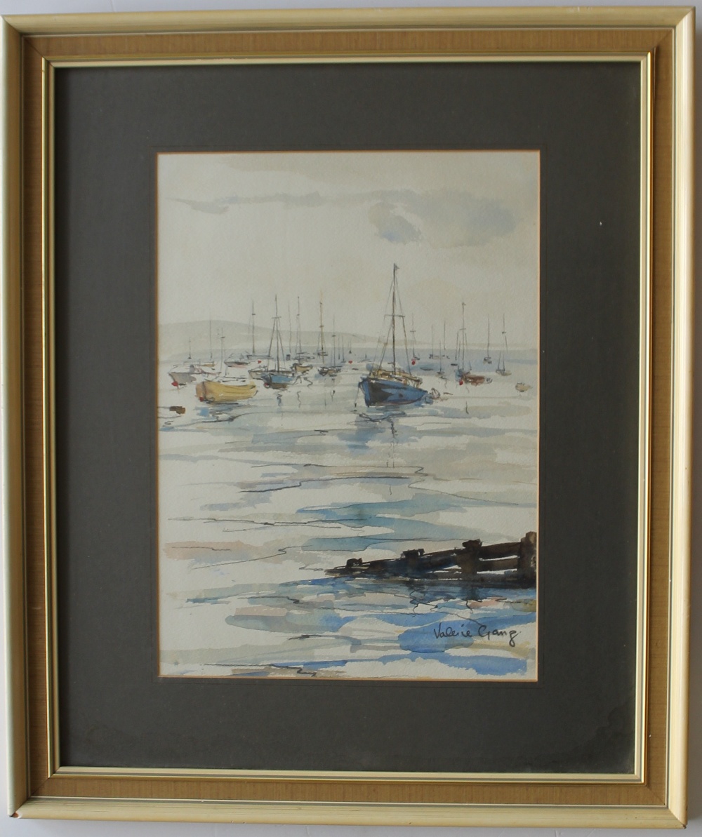 Valerie Ganz
Boats in a harbour
Watercolour
Signed
34 x 24. - Image 2 of 4