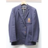 Allan Martin - 1975 Wales Rugby Union tour to Japan team blazer - WRU Prince of Wales feathers