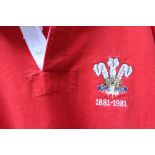 Allan Martin - A Welsh rugby jersey,