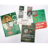 1980 - four British Lions rugby programmes including v South Africa on Saturday 28th June 1980,