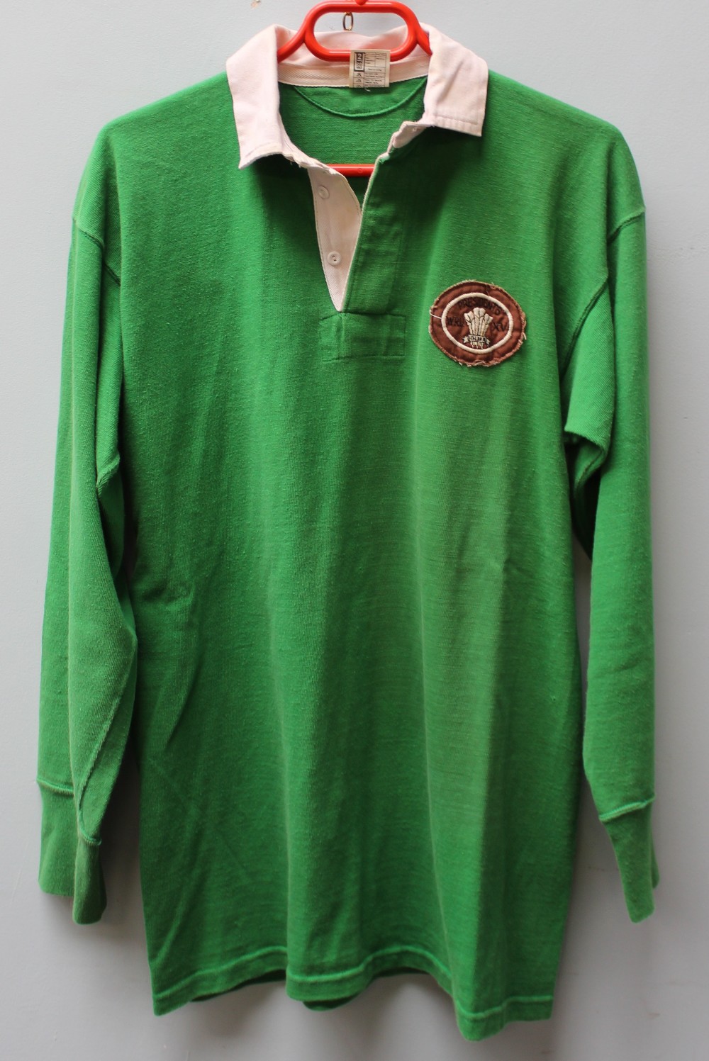 Allan Martin - A Presidents WRU XV green rugby jersey, - Image 2 of 3