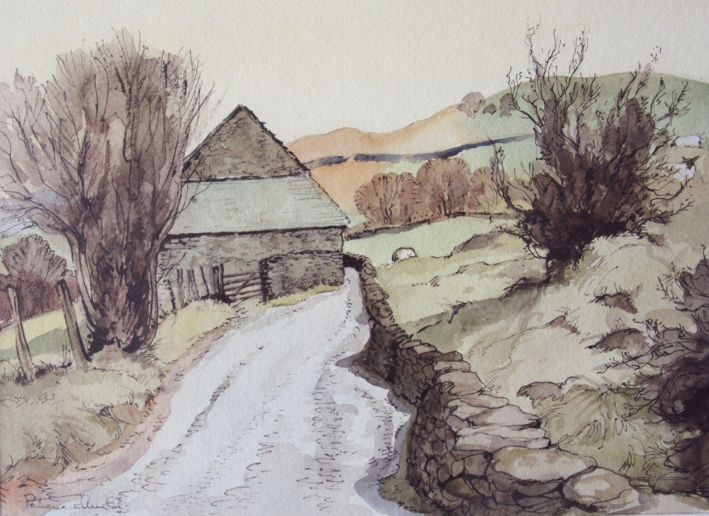 Patience Arnold
A farm building on a track
Watercolour
Signed
22. - Image 4 of 9