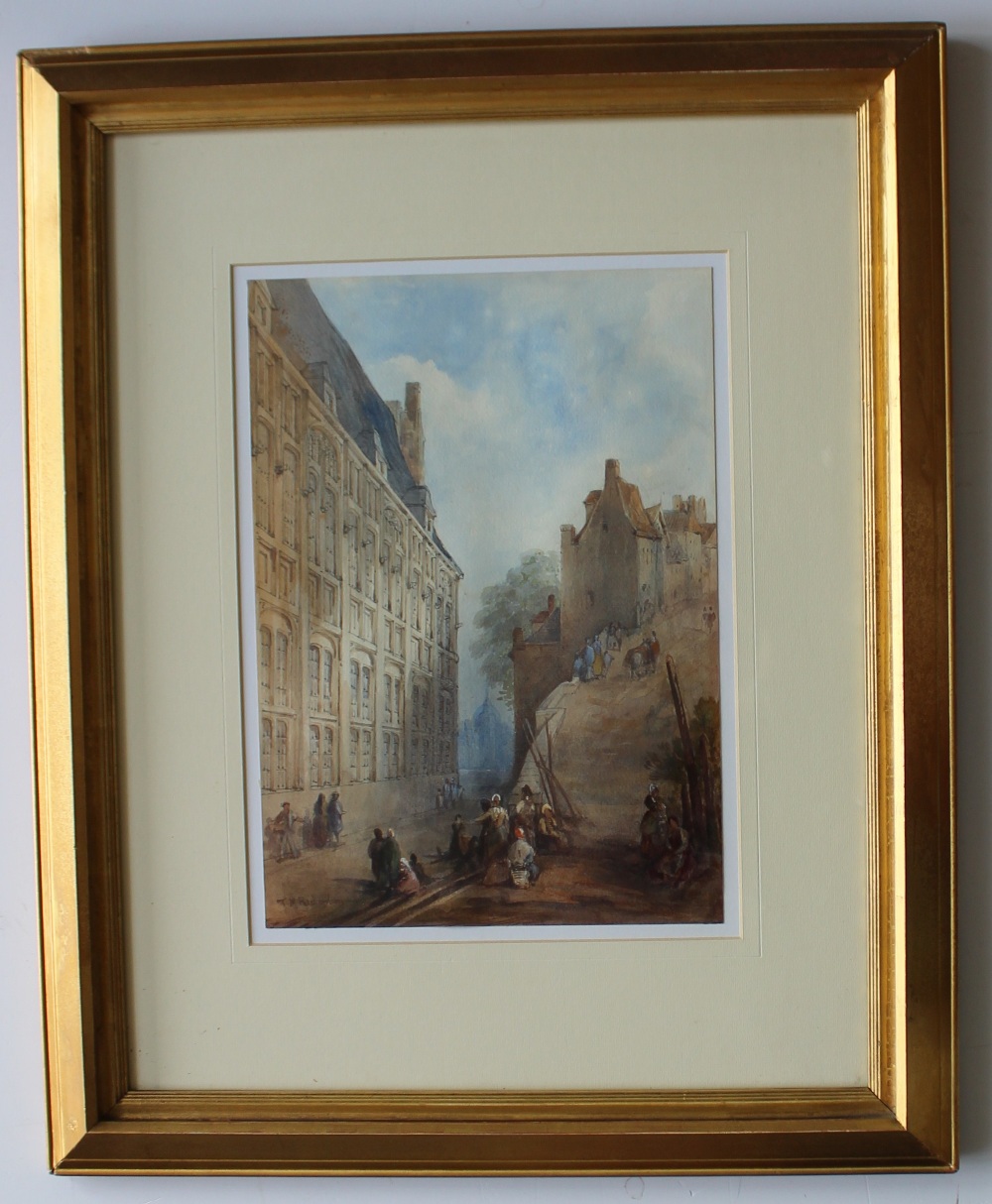 T M Richardson
A street scene
Watercolour
Signed
34.5 x 24.5cm CONDITION REPORT: Some fading, - Image 2 of 4