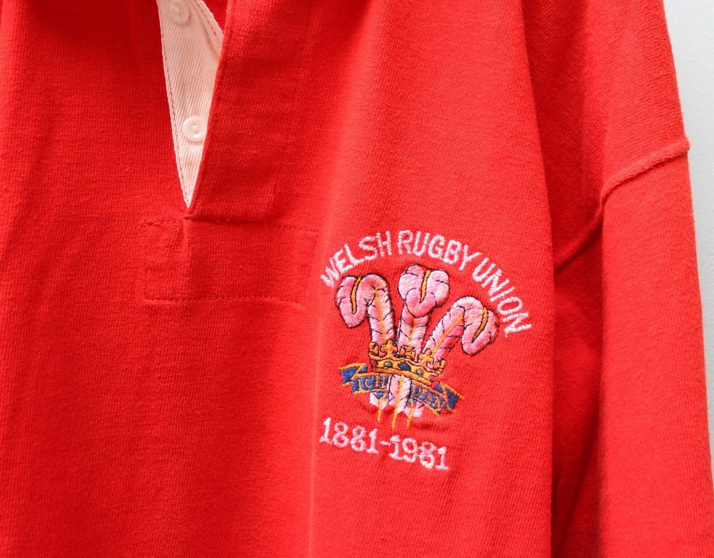 Allan Martin - A Welsh rugby jersey,