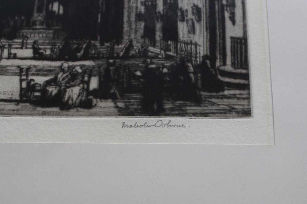 After Malcolm Osborne
A Cathedral interior
An etching
Signed in pencil to the margin 
26.5 x 27cm - Image 3 of 3