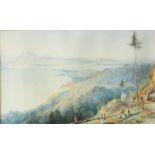 William Henry Bartlet
A coastal scene
Watercolour
Inscribed to the mount
18.