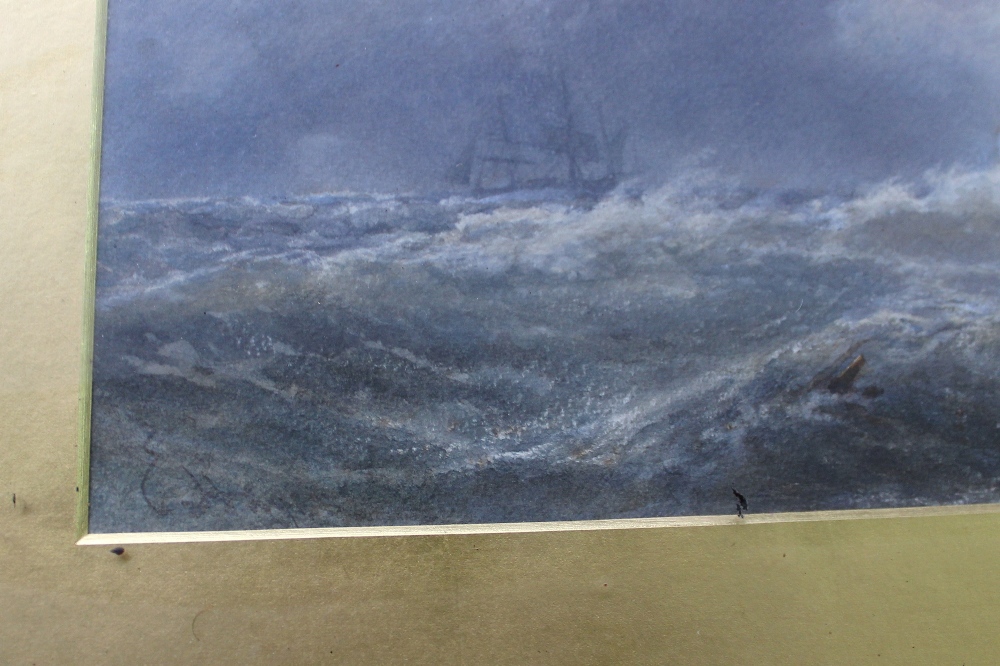 E Hayes
Ships on a choppy sea
Watercolour
Signed
16 x 44cm - Image 3 of 4