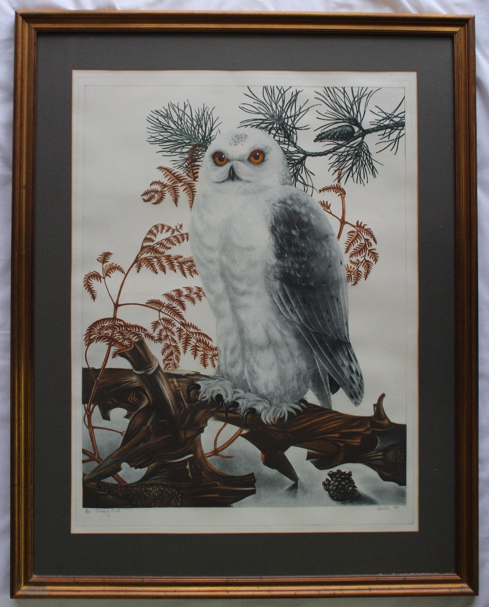 Coutu
A snowy owl
A limited edition print No. - Image 2 of 5