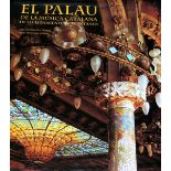 LIBRO "EL PALAU DE LA MÚSICA CATALANA" de Lluís Domènech i Montaner. Lunwerg Editores, 2000. Con