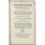 WORLD GEOGRAPHY 1739, France (Paris) A geography textbook, that also describes newly discovered