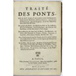 TREATISE ON BRIDGES 1716, France (Paris) First edition of a principal handbook on bridge