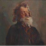 Alexander Oscar Levy (American, 1881-1947) "Bob McGregor - of the Crimea'". Oil on panel, signed