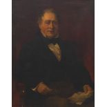 Attr: Sir John Watson Gordon Portrait of a Gentleman. Oil on canvas, no signature found, in a