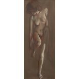 Ozz Franca (American/Brazilian, 1928-1991) Nude Study. Oil on canvas, signed and dated '66 at the