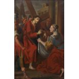 Painting of the Sixth Station of the Cross, Continental School, ca. 18th Century The Way of the