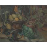 John J. Benninger (American, 1906-1998) Still Life. Oil on canvas, signed in the lower right corner,