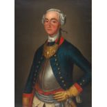 Unsigned Portrait of an Officer Unsigned portrait of an officer in full dress uniform, in a