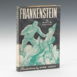 "Frankenstein", by Mary W. Shelley, Illustrated by Nino Carbe nullCleveland, OH, New York, N.Y.; The