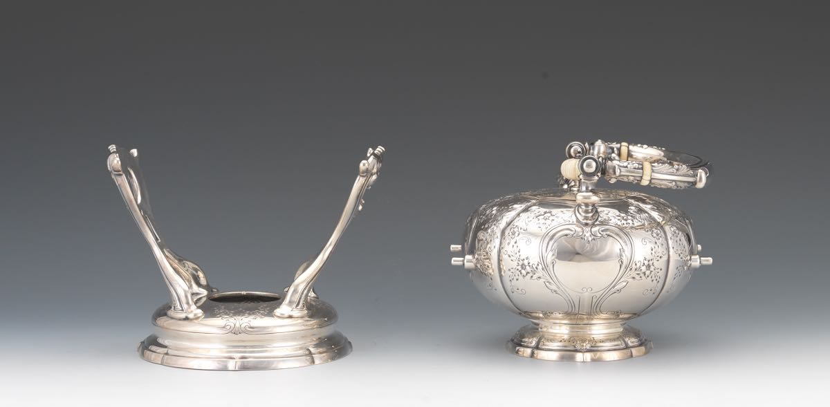 Gorham Durgin Sterling Silver Six Piece Coffee and Tea Set, dated 1930 nullConsisting of: teapot - Image 11 of 22