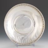 Tiffany & Co. Sterling Silver Bowl, ca. 1914 9" x 1-7/8"Circular shape sterling bowl with straight