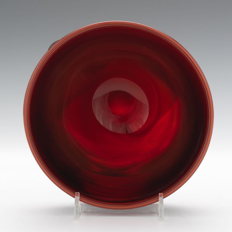 Baker O'Brien (American, Contemporary), Labino Glass Studio 4" x 5-7/8"After Dominick Labino's - Image 6 of 8