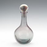 Baker O'Brien (American, Contemporary), Labino Glass Studio 8" x 3-7/8"A clear glass decanter with