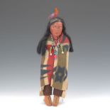 Bully Good Skookum Native American Doll 11 1/2" With Bully Good paper label on left foot.   Online