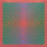 Carl Sundberg (American, 20th Century) 12-7/8" x 12-7/8" paper sizeUntitled. Op-art lithograph in