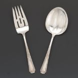 Towle Sterling Silver Serving Salad Set, "Louis XIV" Pattern nullA sterling silver serving spoon