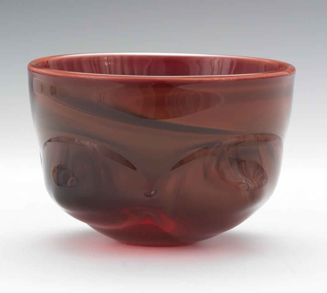 Baker O'Brien (American, Contemporary), Labino Glass Studio 4" x 5-7/8"After Dominick Labino's - Image 5 of 8