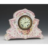 Dresden Cased  Mantel Clock - Seth Thomas 16" x 12" x 7" Ornate Dresden porcelain case with Seth