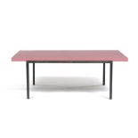 Florence Knoll, T-Angle Formica and Steel Coffee Table 16-1/4" x 44-7/8" x 23"Rectangular coffee