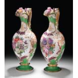 A PAIR OF OTTOMAN JUG A pair of  European porcelain covered jug (Asurelik) for the Ottoman market