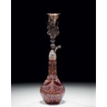 BOHEMIAN HOOKAH French, made for the Ottoman market. 19 th c. 26 cm