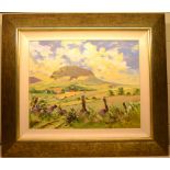 Miles Gaythwaite - Countryside Scene Oil - 19.5x15.5